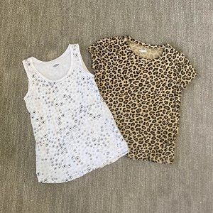 Lot of Girls Shirts Old Navy 4T 5T Cute short sleeve shirts